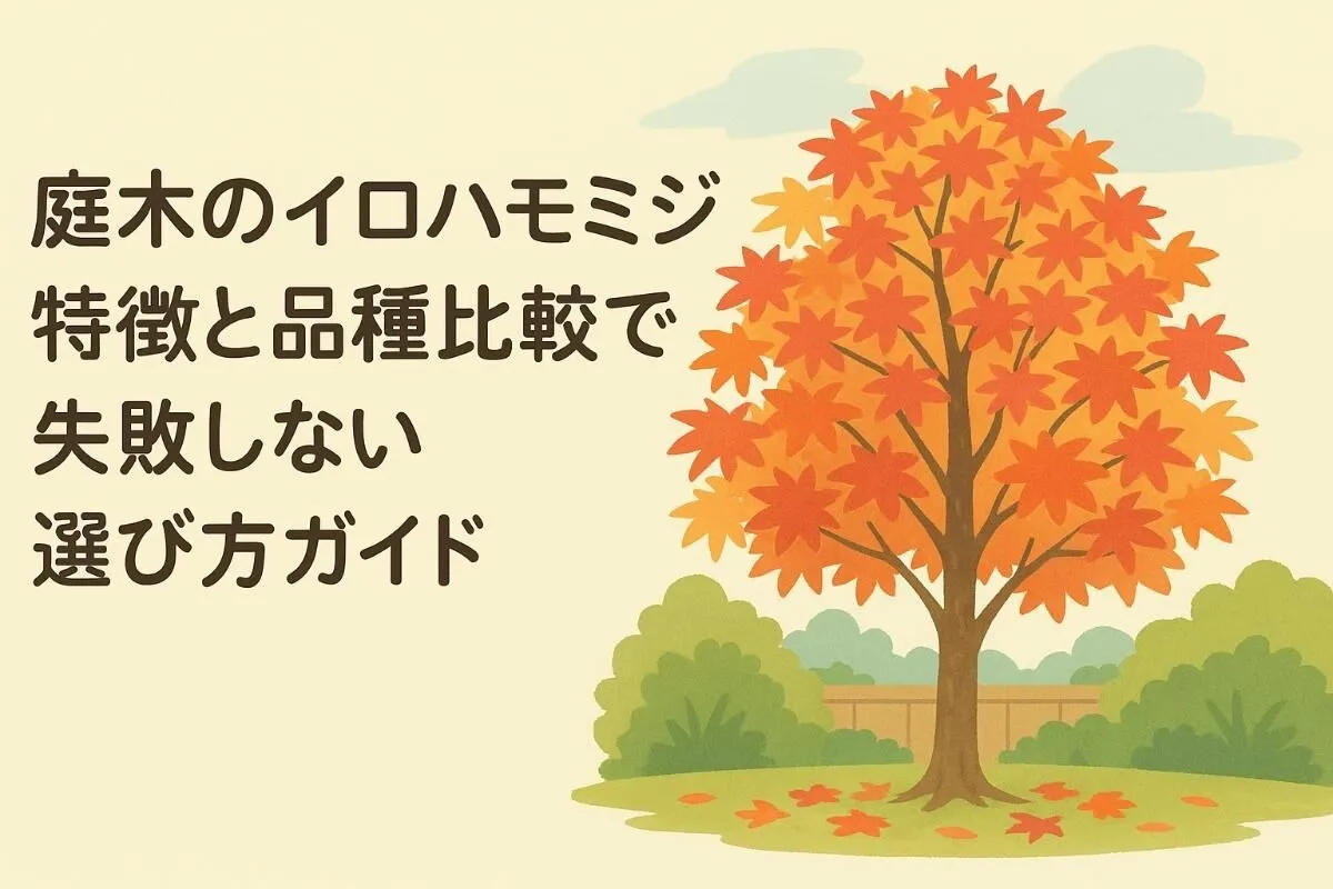 庭木のイロハモミジの特徴と品種比較で失敗しない選び方ガイド